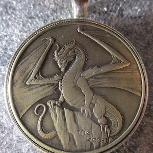 The Welsh Dragon HIGH RELIEF Coin/Pendant