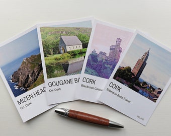 Postcards - set of 2 and 4 • County Cork • Ireland • West Cork • Wild Atlantic Way