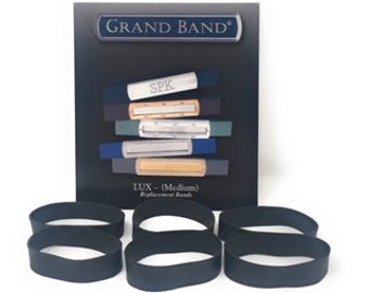 12 Pack - Grand Band Replacement Bands -  13 Colors to choose from - Lux (Medium) Size