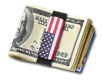 GRAND BAND Money Band American Flag Wallet