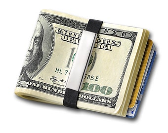 Grand Band Classic (Small) Elastic Money Band with FREE Engraving -