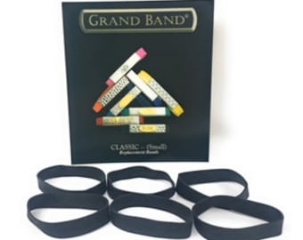 12 Pack- Grand Band Replacement Bands- 12 Colors to choose from - Classic (small) Size