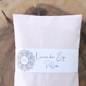 Lavender Eye Pillow - Blush Pink