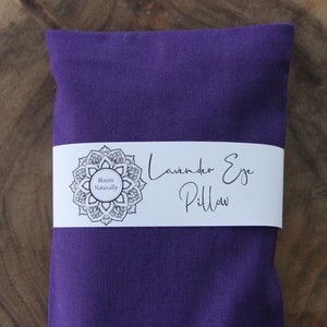 Lavender Eye Pillow - Dark Purple