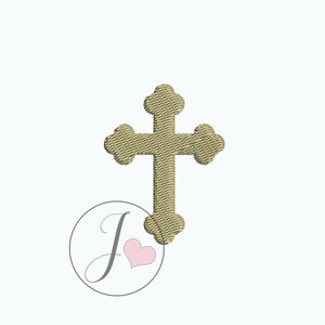 Cross Classic Embroidery Design, Religious Embroidery Designs, Machine Embroidery Designs