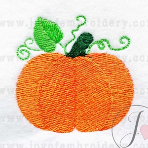 Pumpkin Small Embroidery Pattern, Pumpkin Embroidery Design, Pumpkin Machine Embroidery Designs, Instant Download