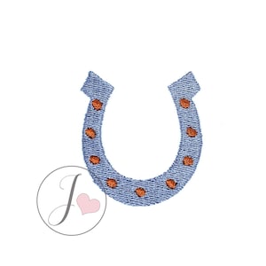Horseshoe Embroidery Design, Machine Embroidery Designs