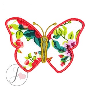 Butterfly Applique Design, Butterfly Applique Pattern, Machine Applique Designs