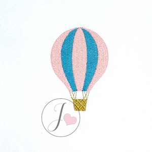 Hot Air Balloon Embroidery Design, Machine Embroidery Designs