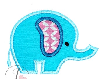 Elephant Applique Design, Machine Applique Designs