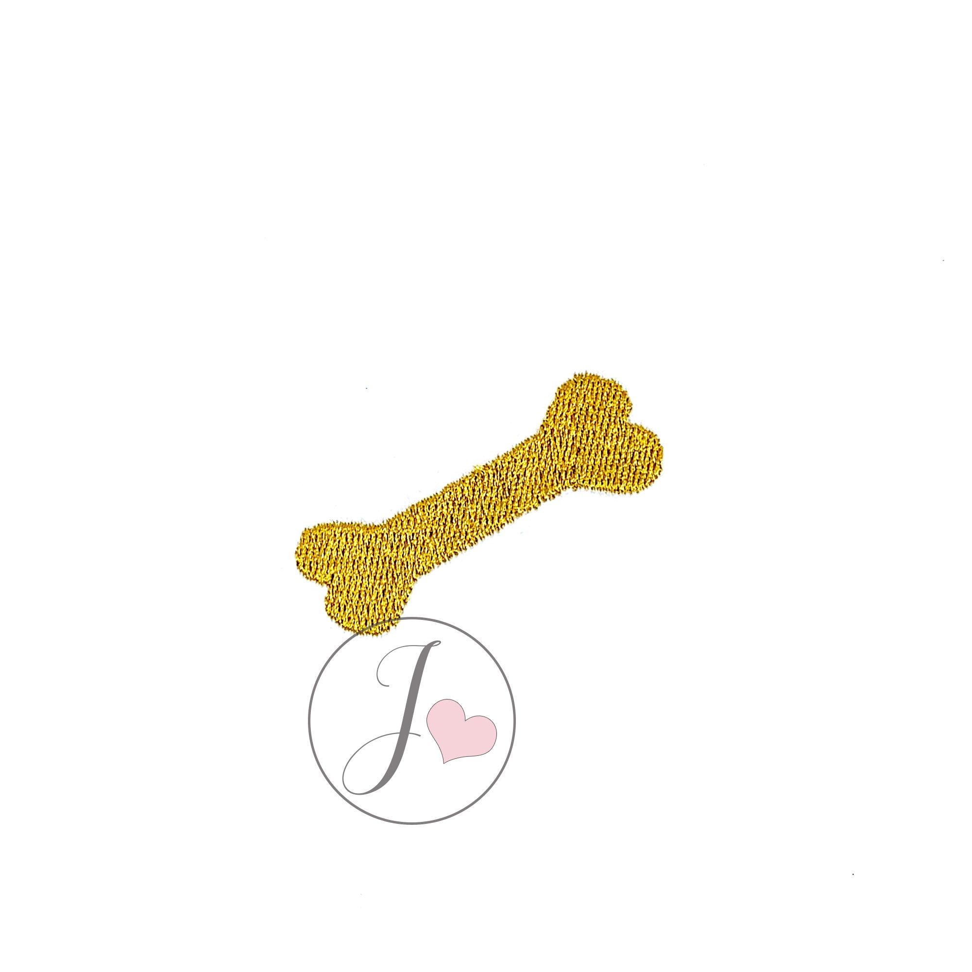 Dog Bone Embroidery Design, Bone Embroidery Design, Machine Embroidery Designs