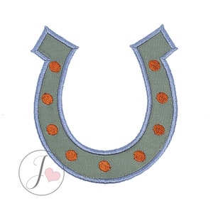 Horseshoe Applique Design, Machine Applique Designs