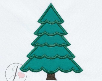 Christmas Tree Applique Design, Christmas Applique Designs, Tree Applique Designs