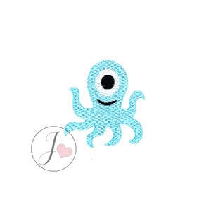 Monster Octopus Borduurontwerp, Monster Borduurontwerp, Machine Borduurontwerpen