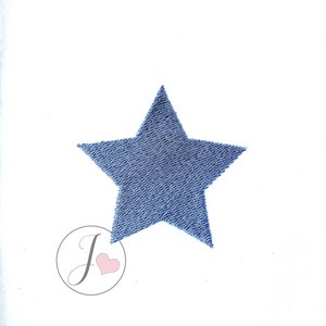 Simple Star Mini Embroidery Design, Star Embroidery Designs, Mini Embroidery Designs