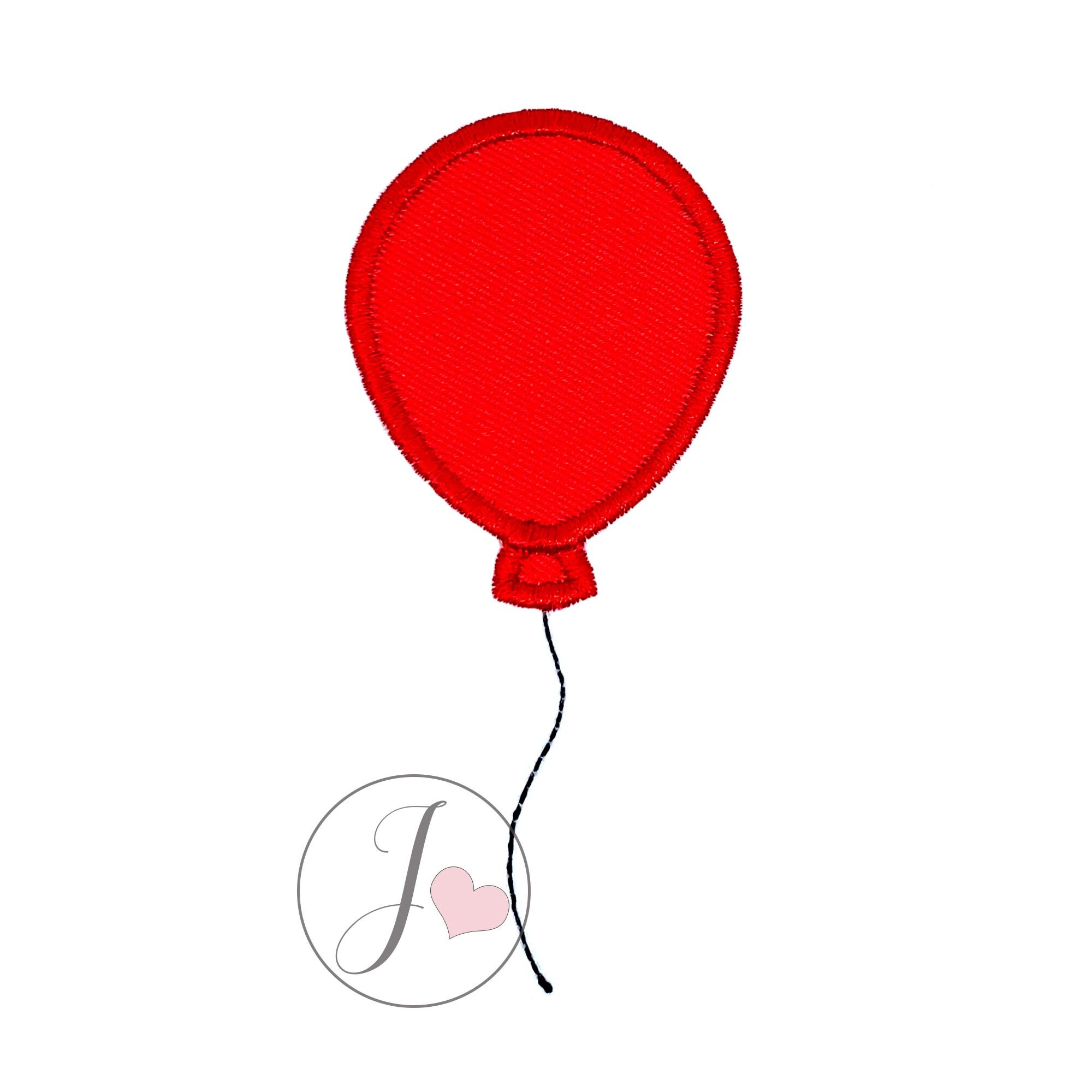 Balloon Applique Design Machine Applique Designs Etsy