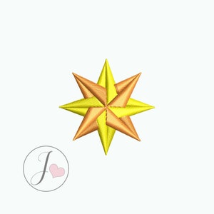 Star Mini Embroidery Design, Machine Embroidery Pattern Star