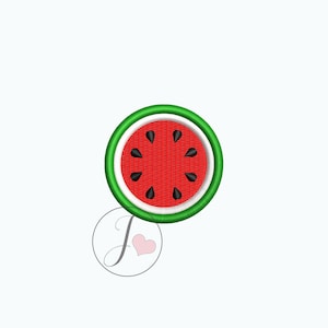 Watermelon Whole Embroidery Design, Watermelon Embroidery Design, Machine Embroidery Design