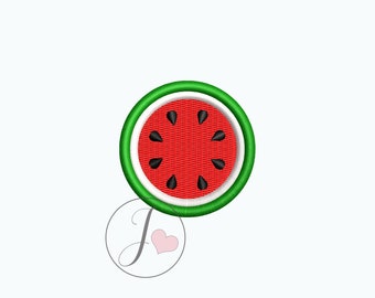 Watermelon Embroidery Design (Digital Download)