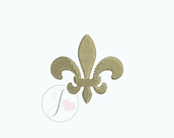 Fleur de Lis Embroidery Design, Machine Embroidery Designs