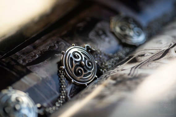 SeuSuk Collana Con Ciondolo A Nodo Celtico Vintage, Amuleto - Foto 5