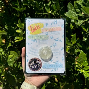 Stars Hollow-Inspired Sticker & Kindle Pack | Coffee Lover Bookmark, Holographic Waterproof Stickers, Bookish Gift Set