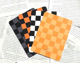 Halloween Checkerboard Kindle Paperwhite 10th/11th gen Insert
