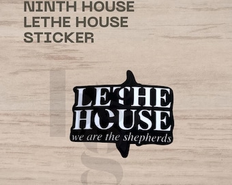 Ninth House, Lethe House Waterproof Sticker