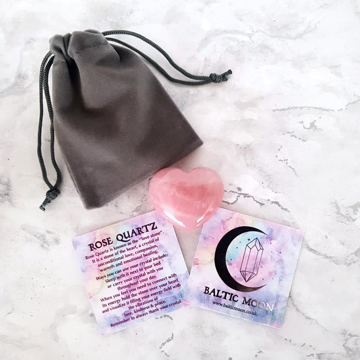 Rose Quartz Crystal Box Large Rose Quartz Heart Love Gift Etsy