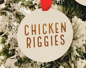 Chicken Riggies Ornament