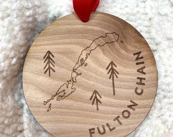 Fulton Chain of Lakes Ornament