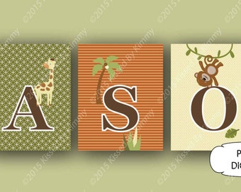 Nojo Jungle Babies Etsy