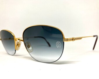 Buy Vintage Cartier Montaigne 57-20-145 Sunglasses NOS Online in