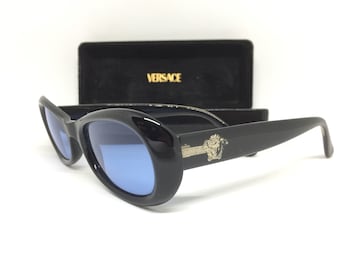 Gianni Versace MOD.385 COL. 451.476 Vintage Sonnenbrille mit originalem Hardcase