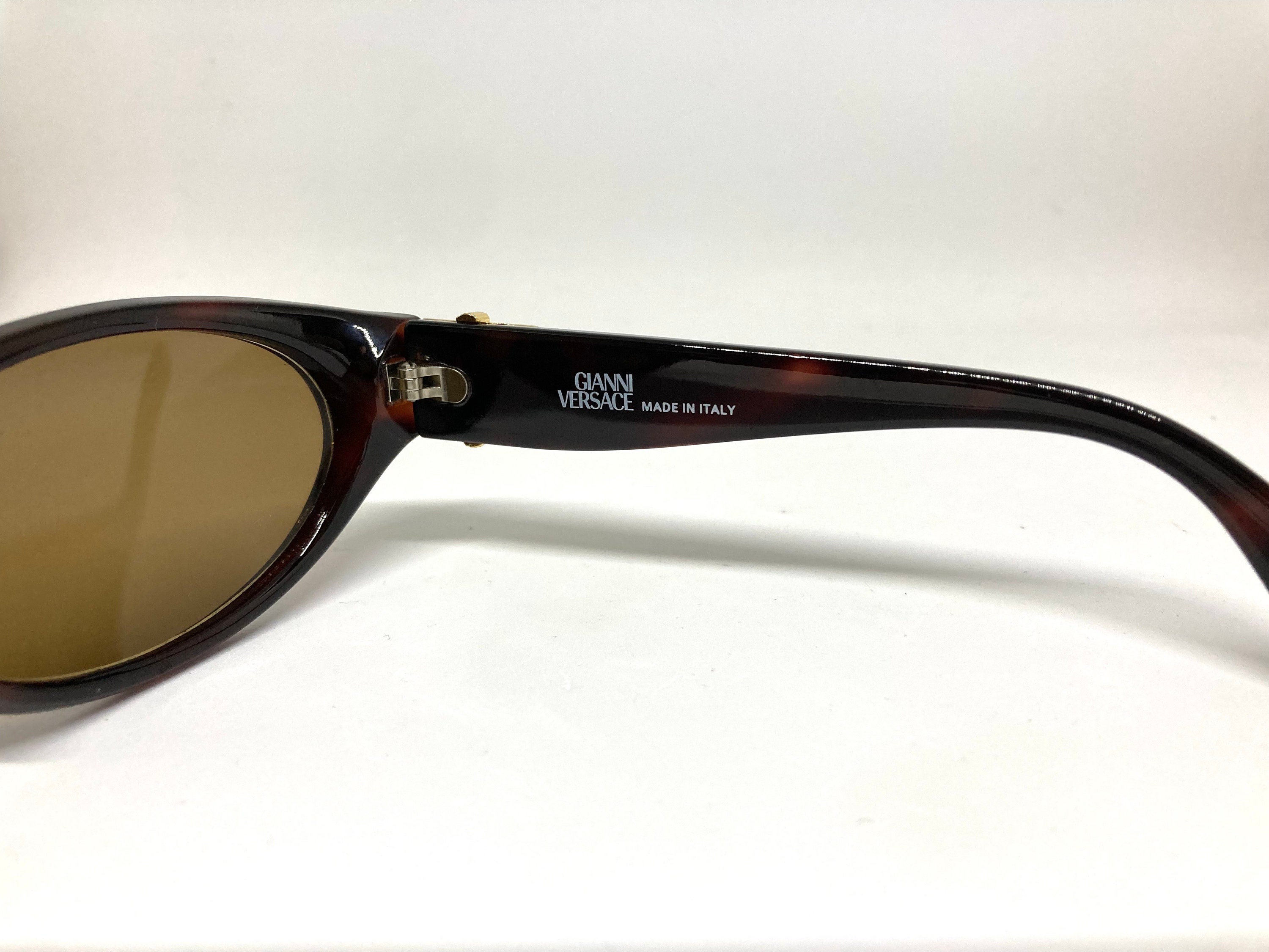 Vintage Gianni Versace MOD.407 COL.900 Sunglasses - Etsy