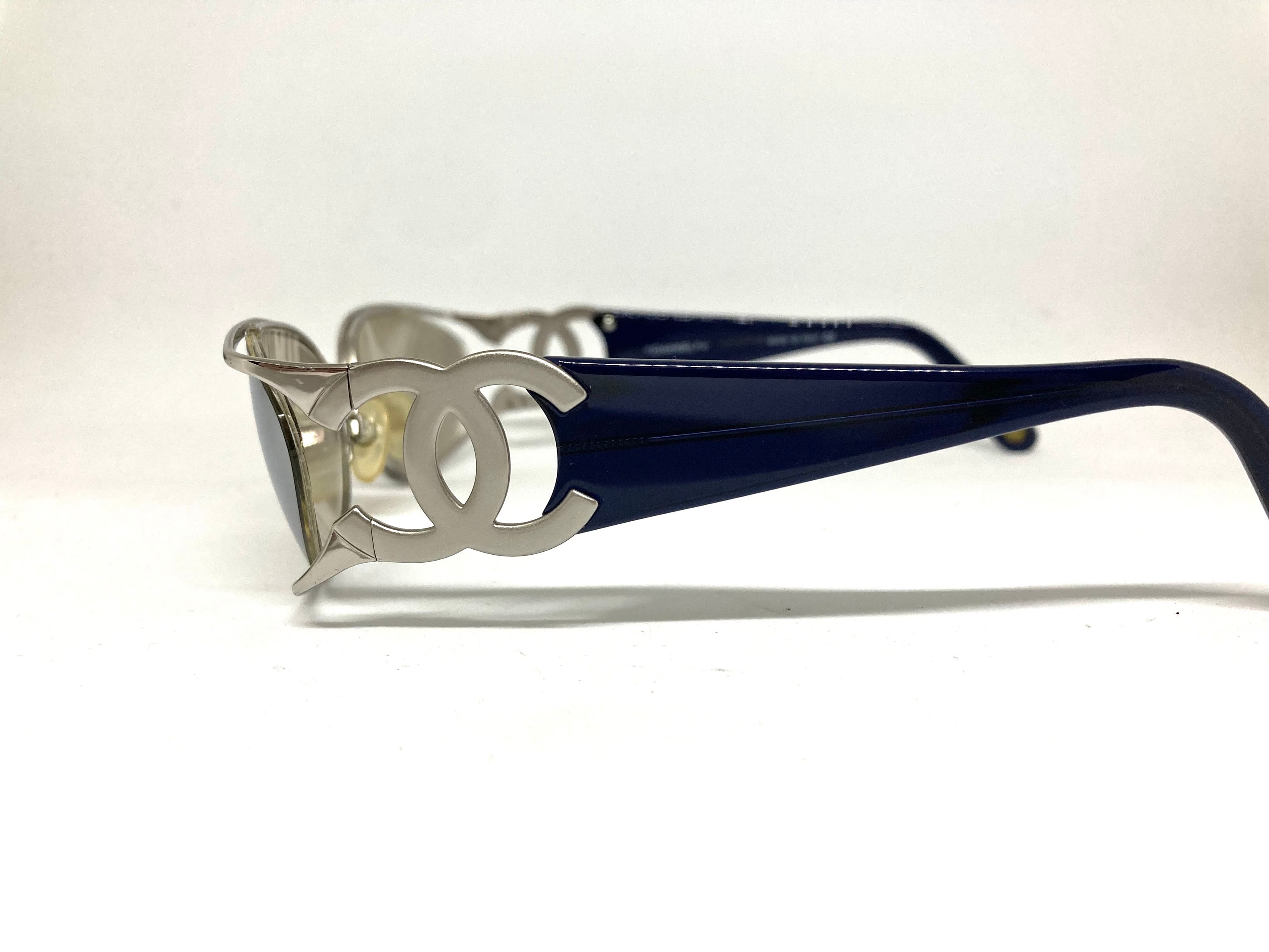 Vintage Chanel 2020 C.145/55 Y2K Sunglasses - Etsy