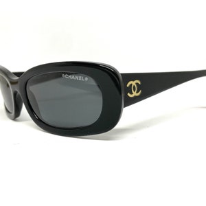 Chanel - Square Sunglasses - Black Gray - Chanel Eyewear - Avvenice