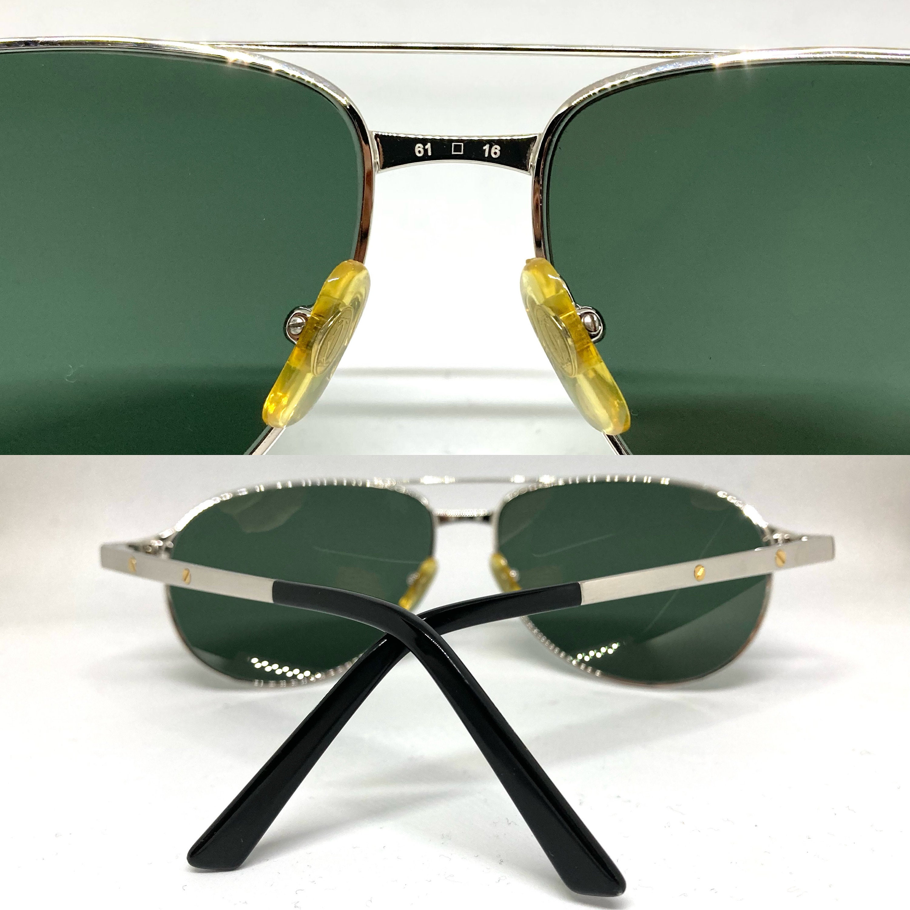 カルティエ エディション サントス デュモン 61-16-135 サングラス