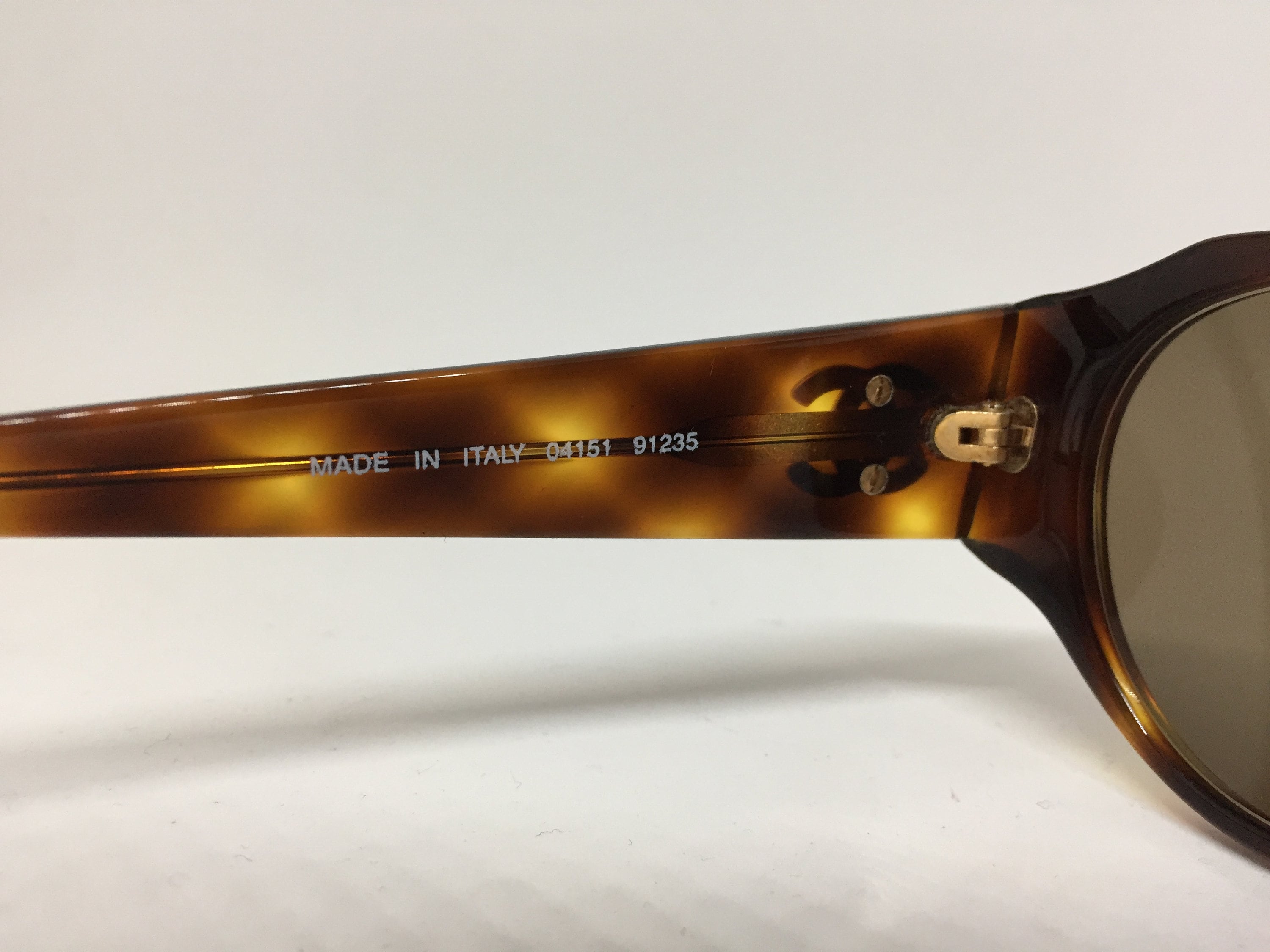 Vintage Chanel 04151 91235 Sunglasses - Etsy display picture 1