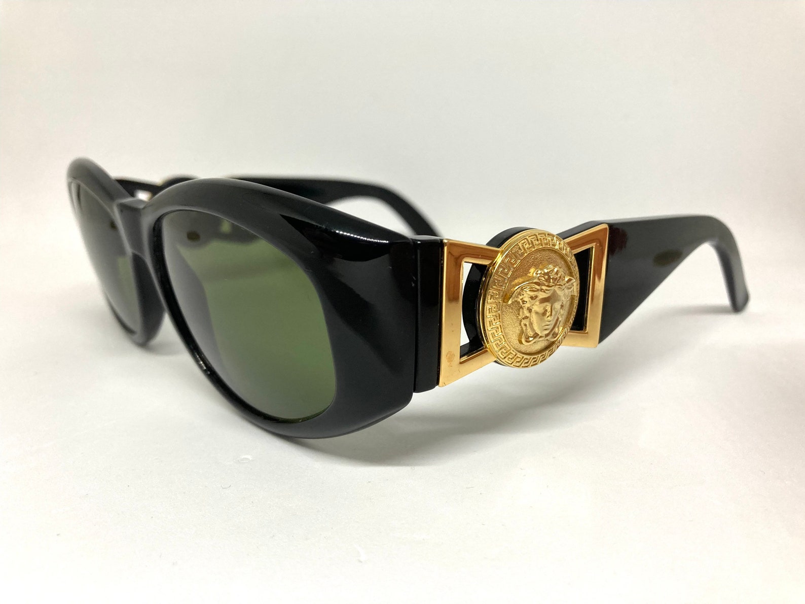 Vintage Gianni Versace MOD.424 COL.852 BK Sunglasses - Etsy