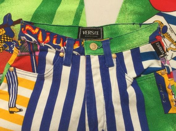 Vintage Gianni Versace Jazz Age Graffiti Pants - Etsy