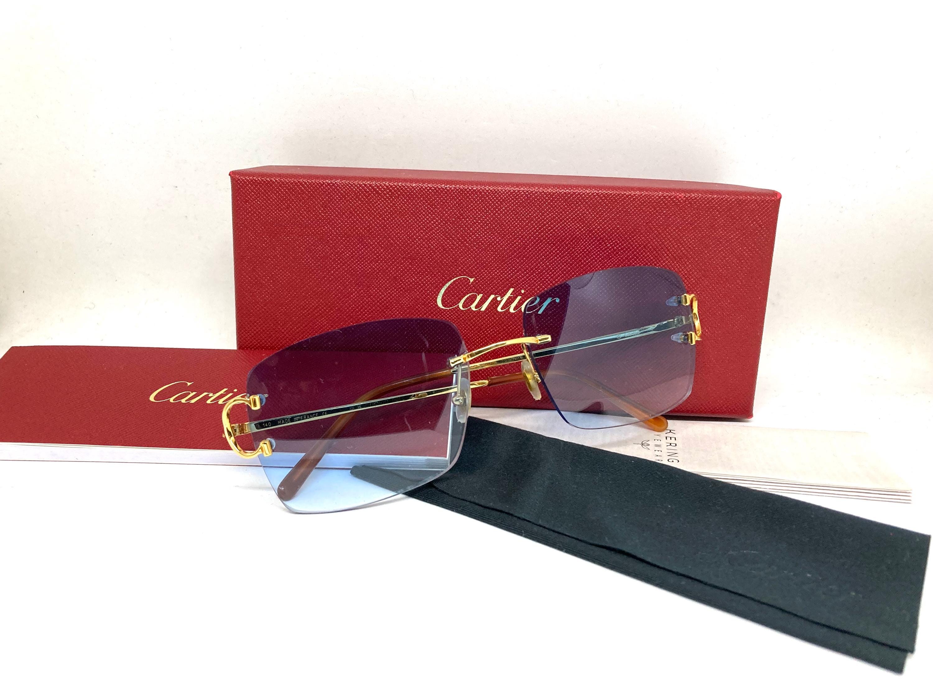 Cartier サングラス ケース付き Cartier glasses case - Etsy 日本