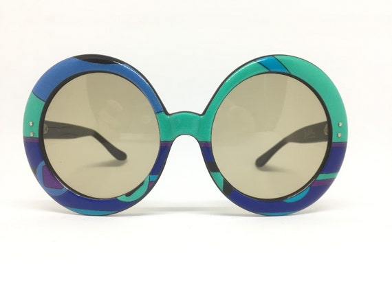 Vintage 60s Emilio Pucci Oversized Sunglasses