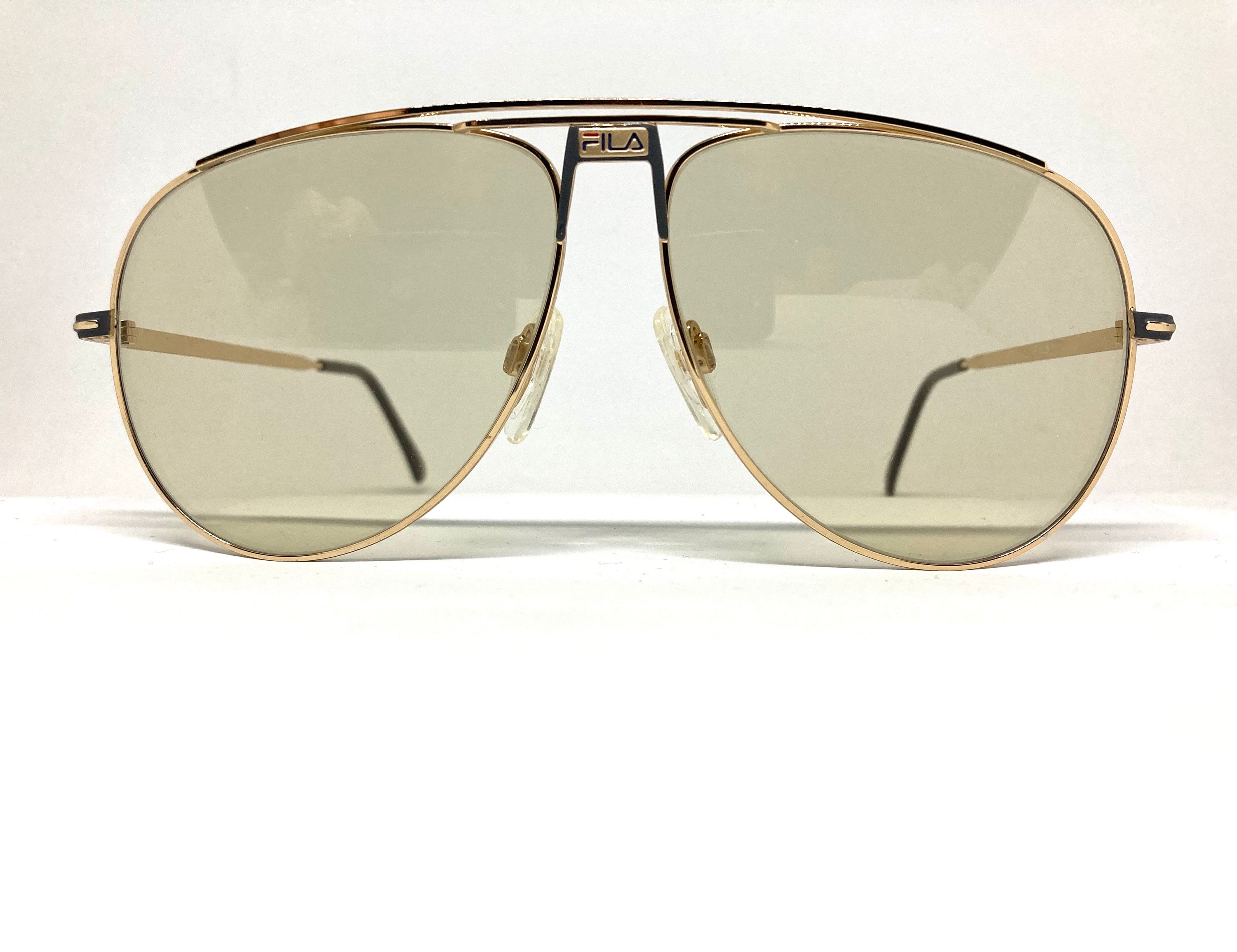 Vintage Fila 8501 A Aviator Sunglasses NOS - Etsy