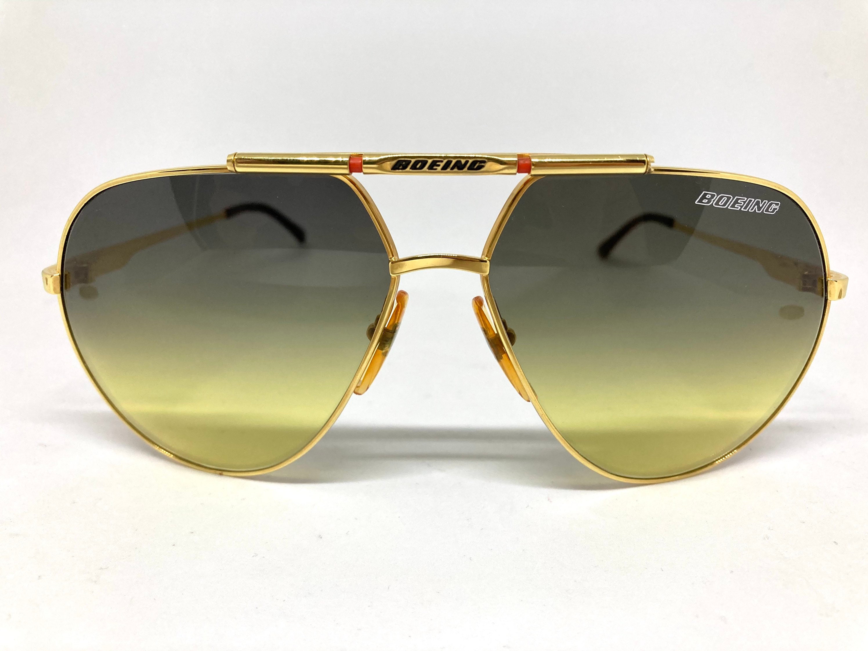 Carrera Vintage Boeing Collection By Carrera 5708 Lunettes de Soleil W.Germany 80's 