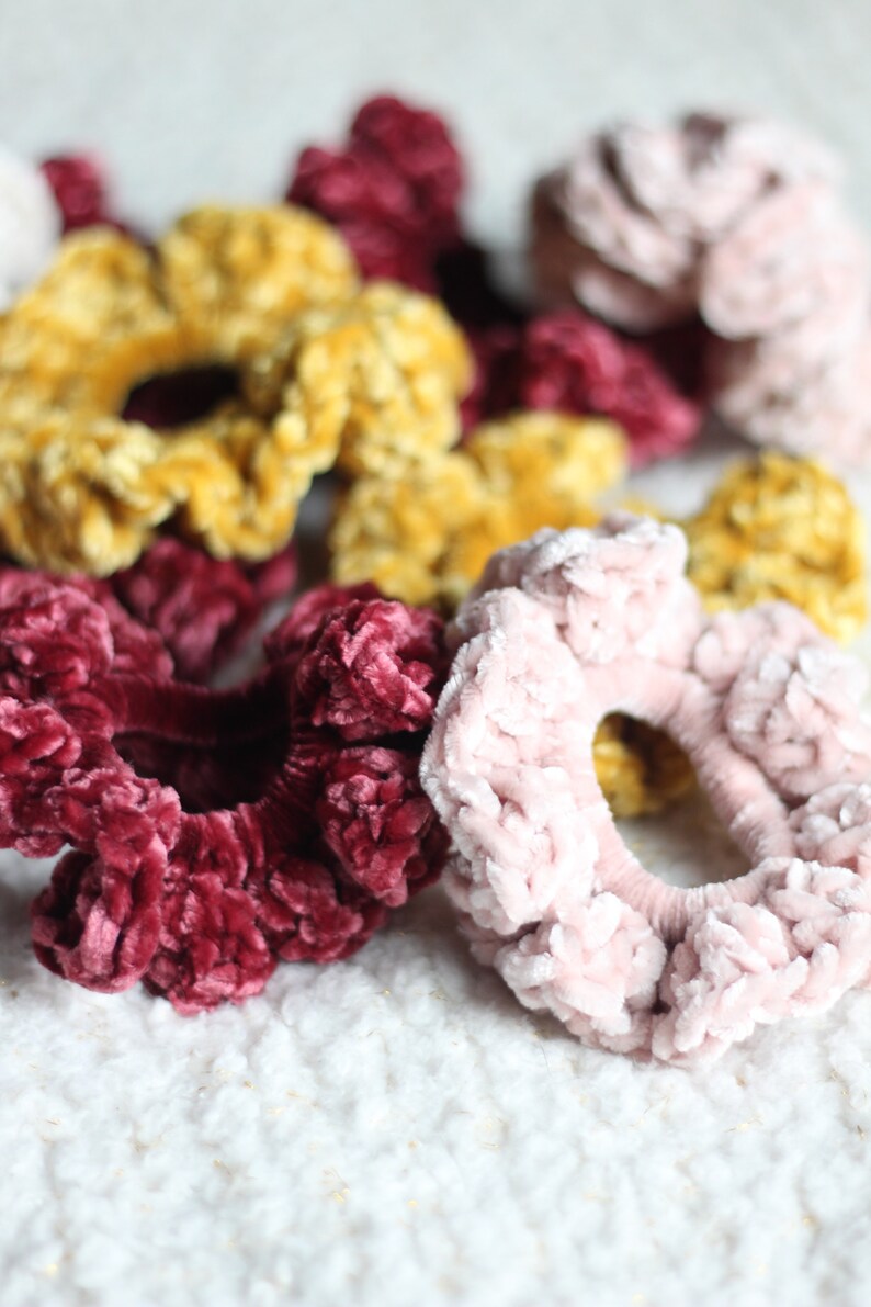 Velvet Scrunchie Hair Accessories Scrunchies Hair Tie Handmade