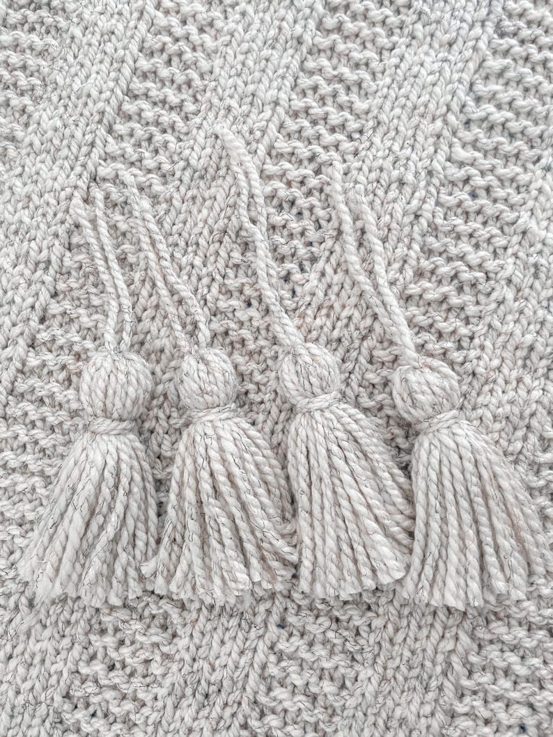 Boulevard Blanket Knitting Pattern | Super Bulky Knit Throw (PDF ...