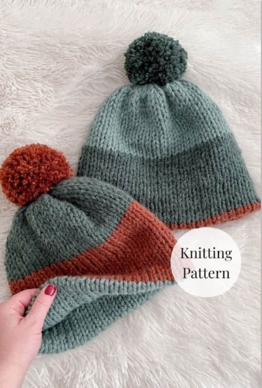帽子・その他 NOTHING EVERYTHING : 24SS / HANDMADE KNIT BONNET (3COLORS) Colorblock Hand Knit Beanie – Lemon