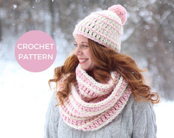 CROCHET PATTERN Après Ski Set PDF Pattern Instant Download