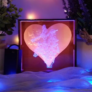 Kingdom Hearts LED Light Box